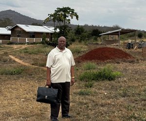 Prof. Mutisya of Raleigh, NC, starts Diaspora University work in Taita Taveta, Kenya.